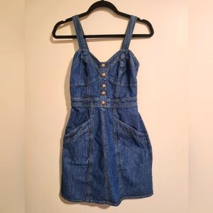 Mini Denim Dress